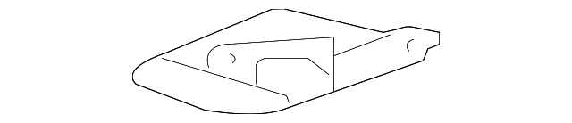15830965 Деталь UPPER TRACK LOWER SUPPORT