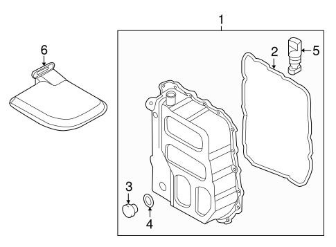 Sedona TRANSAXLE PARTS