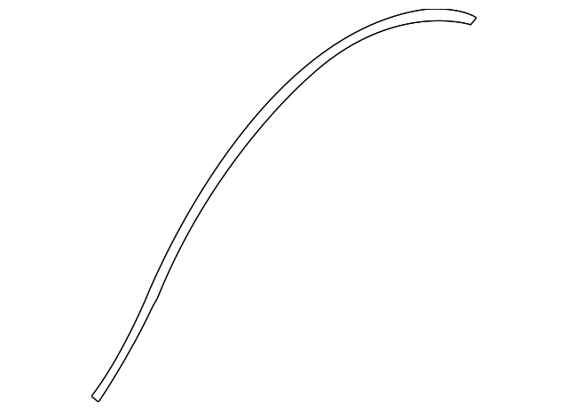 91180FJ010 Деталь WHEEL FLARE TAPE, LEFT
