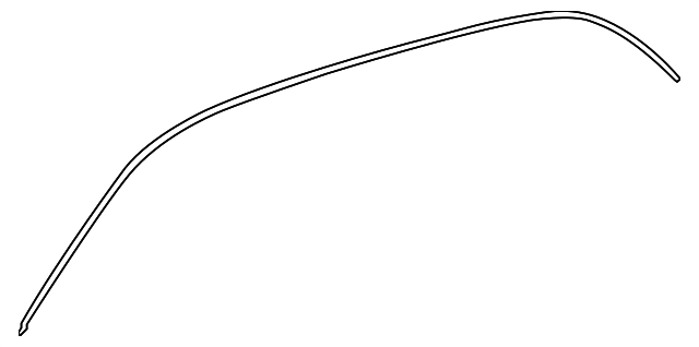212-690-17-80 TRIM MOLDING, LEFT