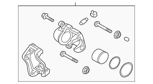 58190-3VA70 CALIPER, RIGHT