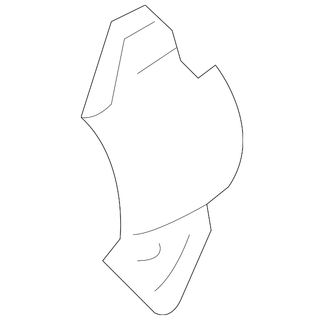 5104096AA Деталь LOCK HOUSING BRACKET