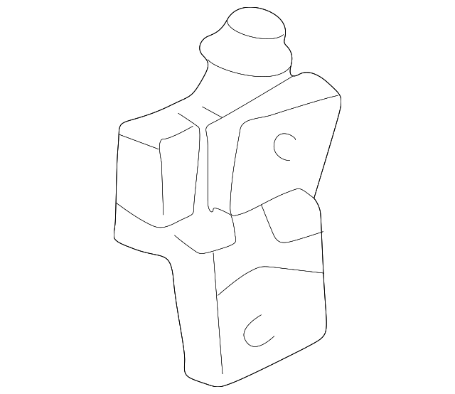 4574436 LOWER HINGE, RIGHT
