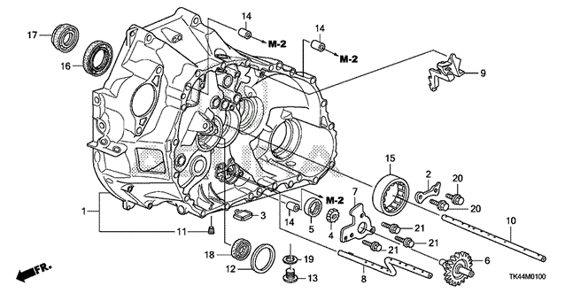 TL MT CLUTCH CASE