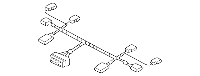 61-12-8-370-797 Деталь WIRE HARNESS