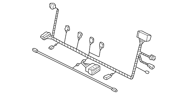 61-12-8-370-335 Деталь WIRE HARNESS, RIGHT