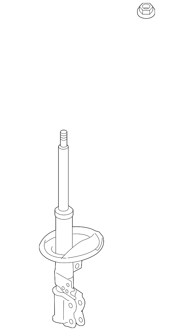 48530-80430 Деталь STRUT, RIGHT