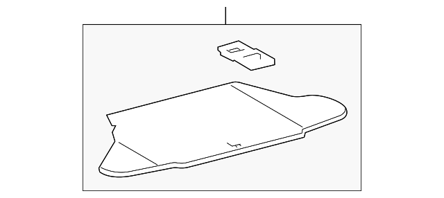 64711-75010 Деталь FLOOR COVER