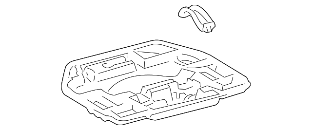 75201-75010 Деталь TOOL COMPARTMENT