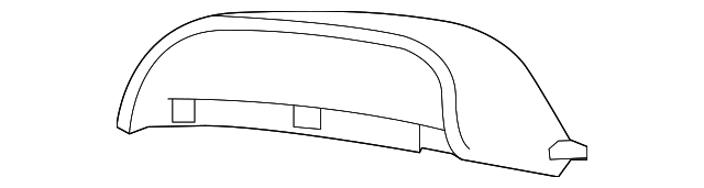 95215102 Деталь MIRROR COVER, LEFT