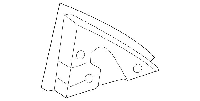 95215108 Деталь MIRROR ASSY GASKET, LEFT