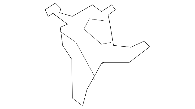 G6270-1PAMA Деталь HINGE PLR REINF, RIGHT