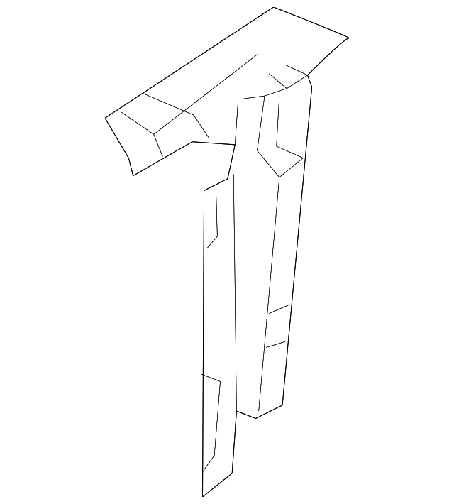 G6556-1PAMA Деталь CENTER PLR REINF, RIGHT