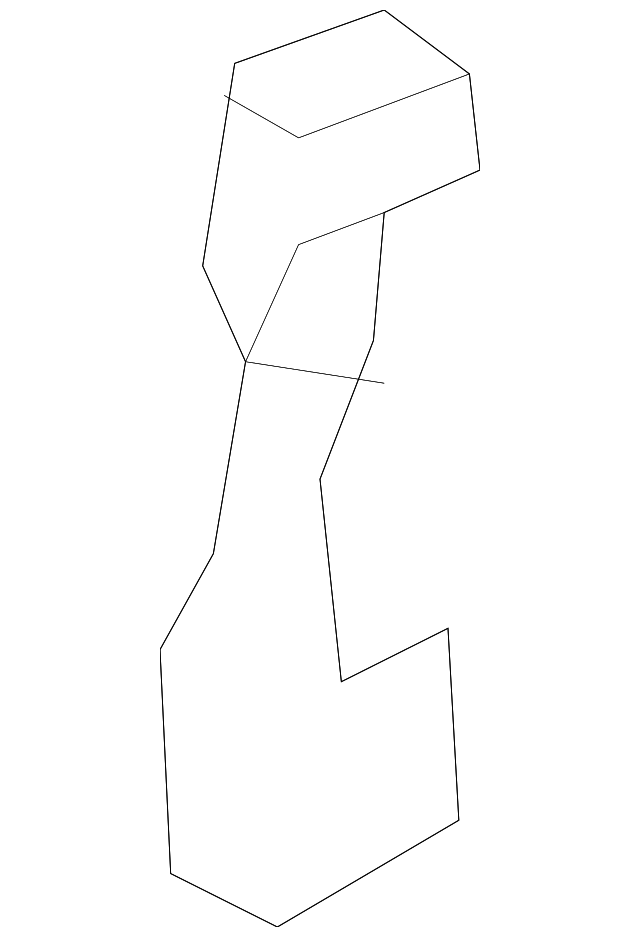 G39B7-1PAMA Деталь INNER CENTER PLR BRACKET, RIGHT