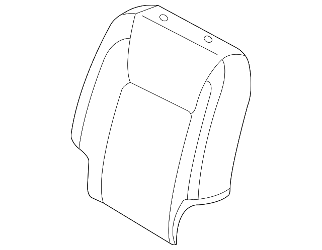 71073-AE140-B0 SEAT BACK COVER, RIGHT