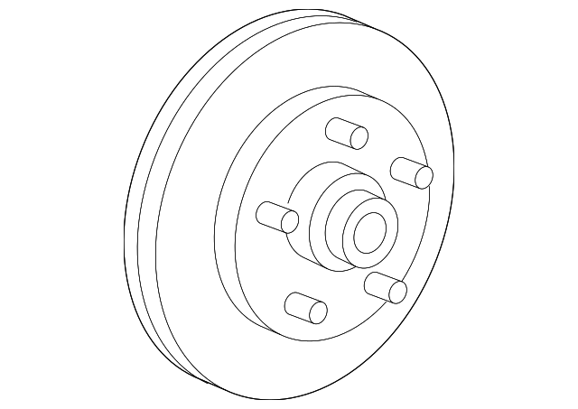 6L1Z-1125-A ROTOR, RIGHT