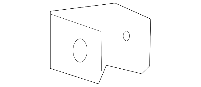 61133-12190 Деталь INNER HINGE PLR BRACKET, RIGHT
