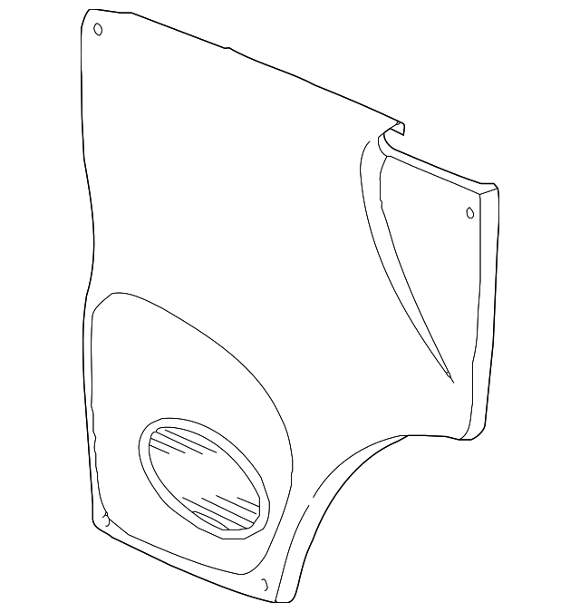 5FY611K5AJ Деталь FRONT PANEL, LEFT