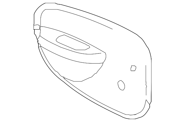5GC12RC3AA Деталь ARMREST PAD, RIGHT