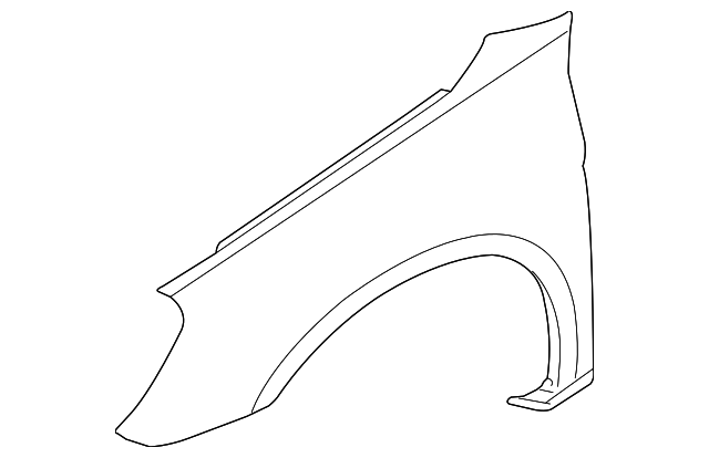 5008902AG Деталь FENDER, RIGHT