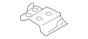 2008-2011 Ford Focus Rear Floor Pan Front Bracket 8S4Z-54116A34-A 2008-2011 Ford Focus Rear Floor Pan Front Bracket 8S4Z-54116A34-A