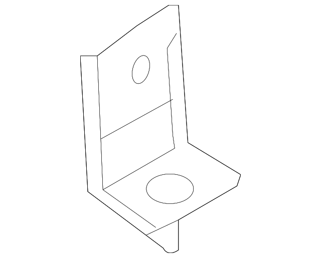 89833-4D000 Деталь BELT & RETRACTOR BRACKET, RIGHT