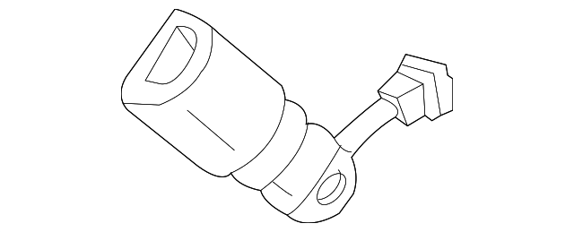 89830-4D500CS Деталь BUCKLE, LEFT