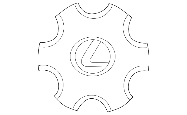 4260B-60060 Деталь CENTER CAP