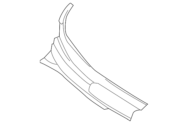 96543060 Деталь COWL GRILLE, RIGHT