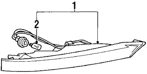 Mirage SIDE MARKER LAMPS