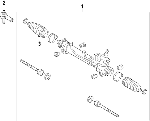 Sienna STEERING GEAR & LINKAGE 2