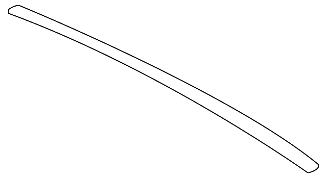 87210-39000 Деталь ROOF MOLDING, LEFT