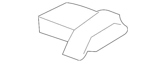 87219-39000 Деталь ROOF MOLDING END PIECE, LEFT