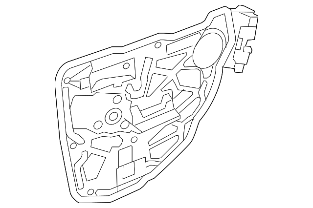 68023517AA Деталь CARRIER, LEFT