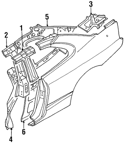 Sebring INNER STRUCTURE