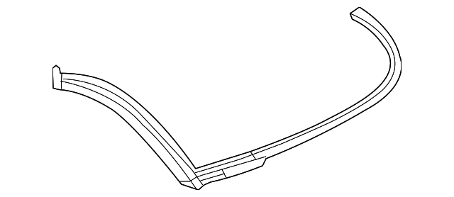 5175434AA Деталь ROOF W'STRIP