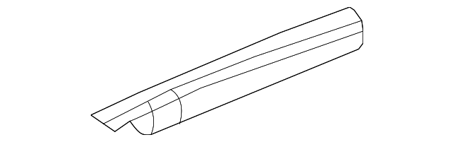 5142209AA Деталь ROOF W'STRIP, LEFT