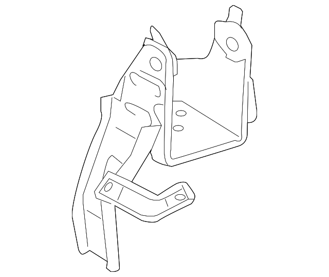 12325-0T070 Деталь SIDE MOUNT BRKT, LEFT