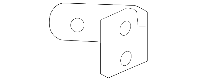 48988-7Y065 STEERING COLUMN BRACKET, RIGHT