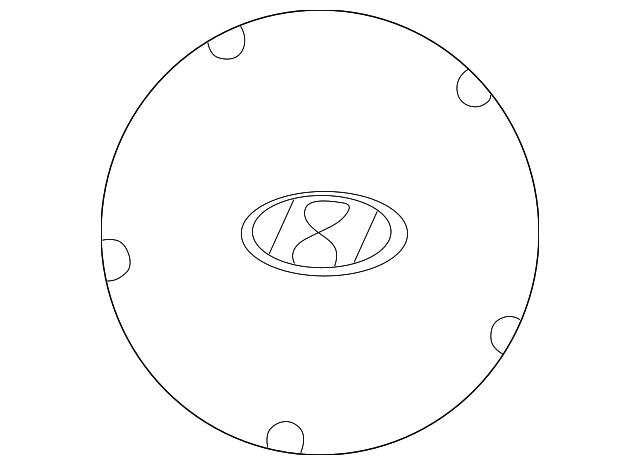 52960-38800 Деталь CENTER CAP