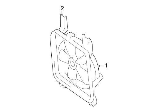 Miata CONDENSER FAN