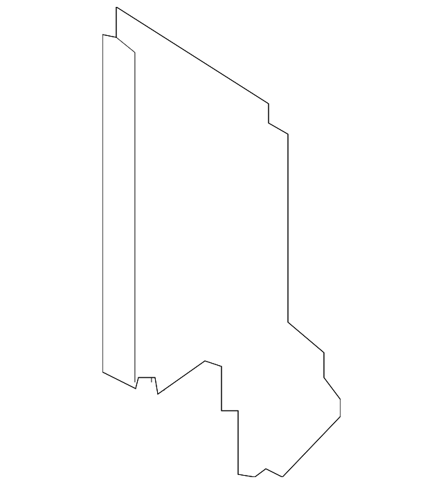 3691682Z10 Деталь SIDE COVER