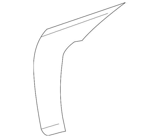 67111-33080 Деталь OUTER PANEL, RIGHT