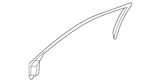 67663-33020 Деталь UPPER TRIM, RIGHT