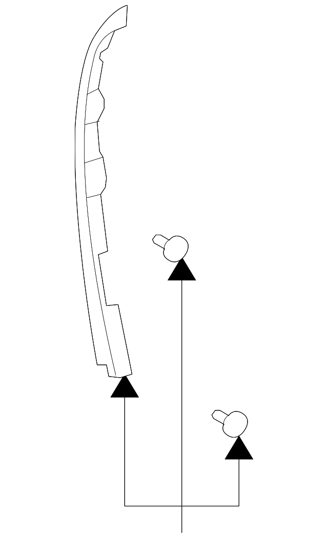 67865-33010 Деталь FRONT W'STRIP, RIGHT