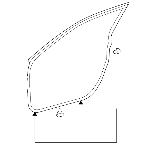67861-33070 Деталь DOOR W'STRIP, RIGHT