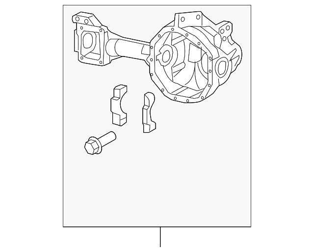 5170303AE AXLE HOUSING