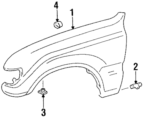 Land Cruiser FENDER & COMPONENTS