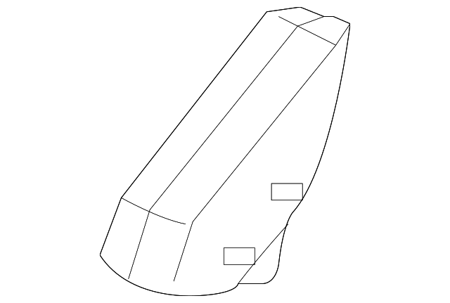 1K6-868-695 IMPACT PAD, LEFT