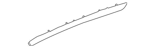 1K4-867-449-3AT TRIM MOLDING, LEFT